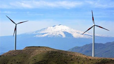 sicily wind turbines