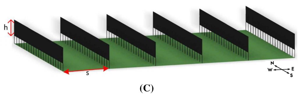 Vertical Bifacial PV System