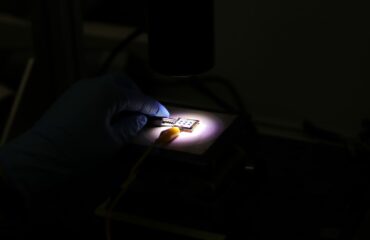 Perovskite solar cell lab testing