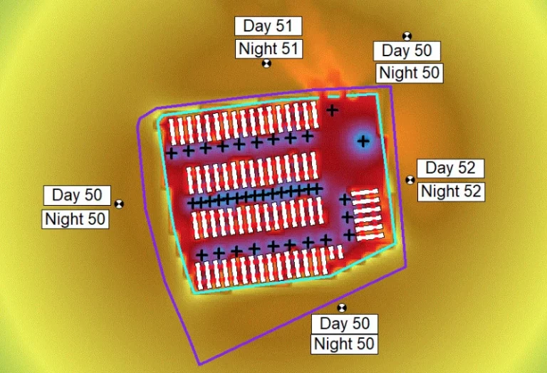 A BESS sound modelling graphic. Image: Acentech.